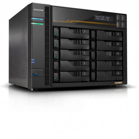 Сетевой накопитель ASUSTOR FS6810T тёмно-серый
