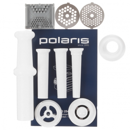 Мясорубка Polaris PMG-2546 Черный/Серебряный