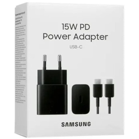 Сетевое зарядное устройство Samsung EP-T1510 (EP-T1510NBEGRU) черный