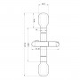 Стойка для душа Lemark LM8078C (217293) хром