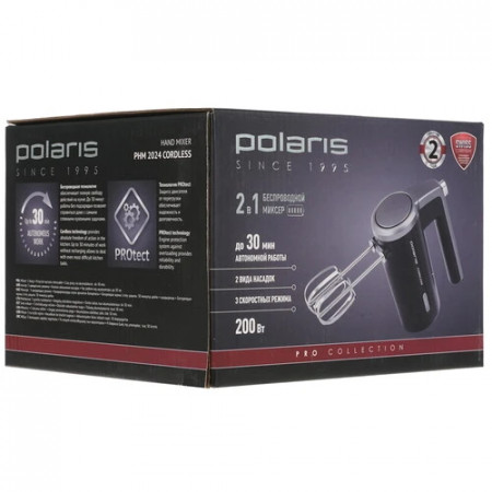 Миксер Polaris PHM-2024 CordLess Черный