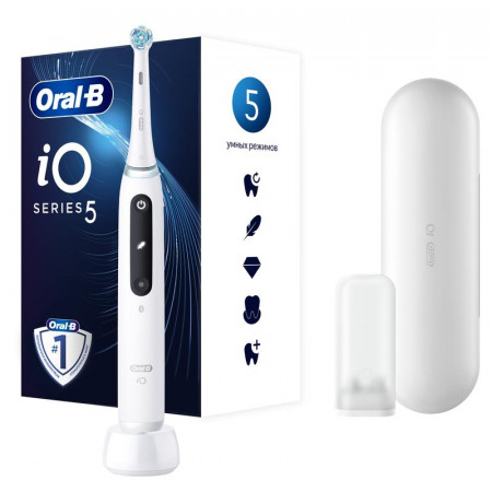 Электрическая зубная щетка Oral-B iO Серия 5 iOG5.1A6.1DK белый