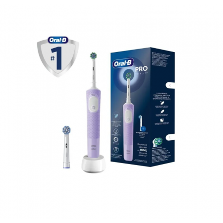 Электрическая зубная щетка Oral-B Vitality Kids Frozen D103.413.2K голубой