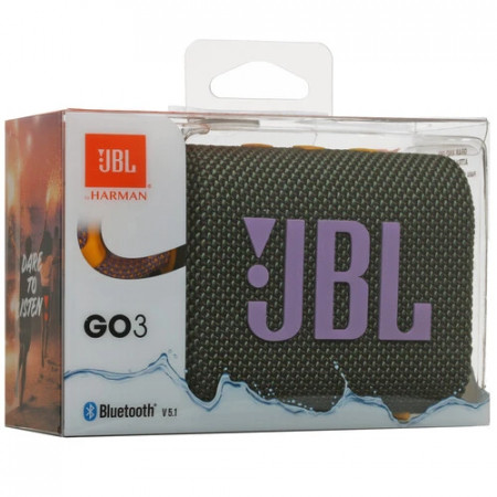 Акустическая система JBL GO 3 (JBLGO3GRN) Зеленый