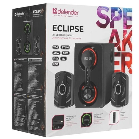 Акустическая система Defender Eclipse (65593) Черный