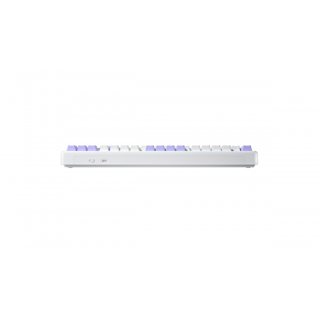 Клавиатура беспроводная + проводная Aula F87 (F87 G/W3 BWP) голубой/белый/фиолетовый