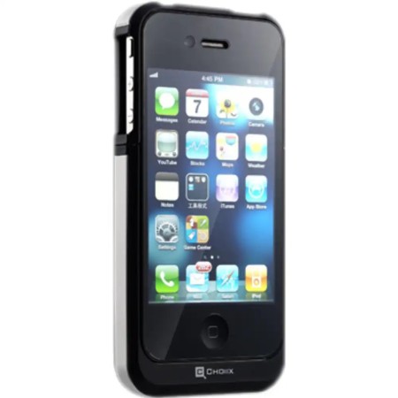 Чехол Power Fort iPhone 4 C-AP05-K1S черный