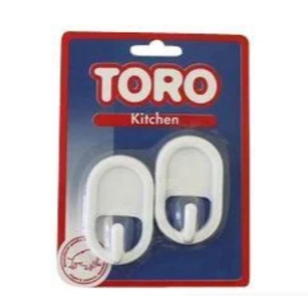 Держатель и крючок для ванной Toro 260038 белый