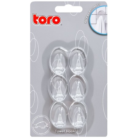 Держатель и крючок для ванной Toro 268450 Прозрачный