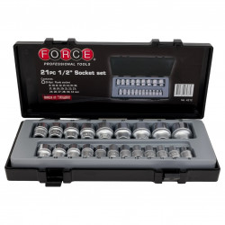Набор головок FORCE 4212 черный