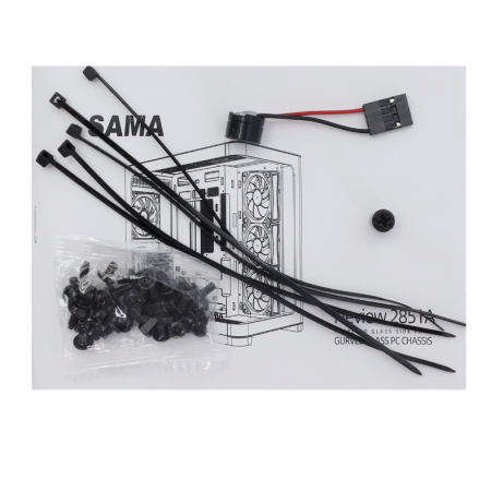 Корпус SAMA 2851A (2851A Black) черный