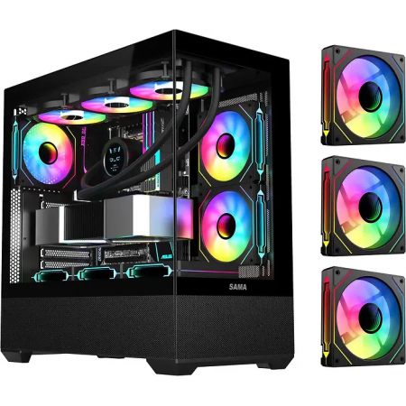 Корпус SAMA SV-02 (SV-02 BLACK) черный