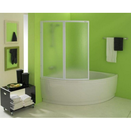 Шторка для ванн полистирол QUAT TP 108×140 белый