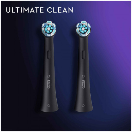 Набор сменных насадок Oral-B iO Ultimate Clean черный
