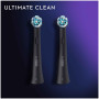 Набор сменных насадок Oral-B iO Ultimate Clean черный