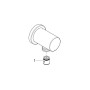 Подключение душевого шланга GROHE Rainshower (27057A00) темный графит