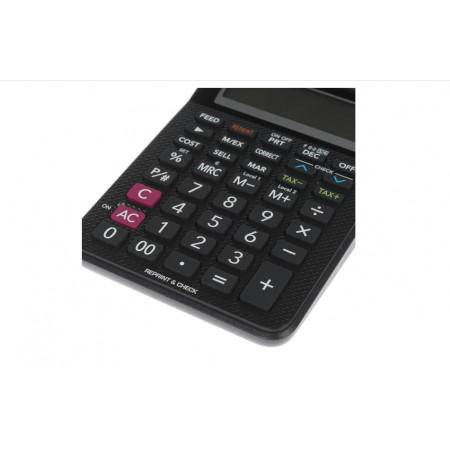 Калькулятор печатающий CASIO HR-8RCE-BK-W-EC черный