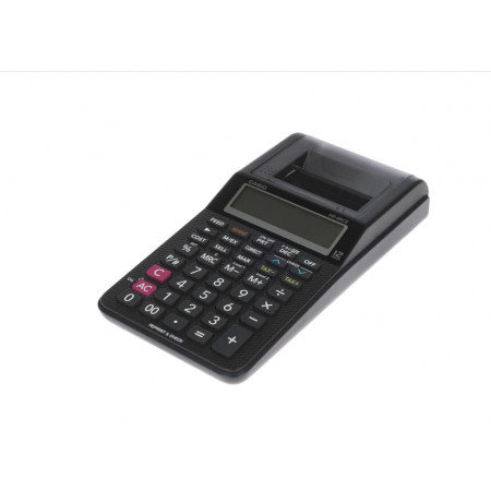 Калькулятор печатающий CASIO HR-8RCE-BK-W-EC черный