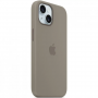 Чехол Apple Silicone Case (MT0Q3ZM/A) для Apple iPhone 15 коричневый