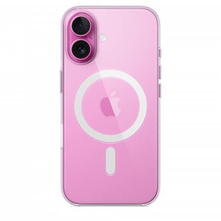 Чехол Apple Clear Case (MA6A4ZM/A) для Apple iPhone 16 прозрачный