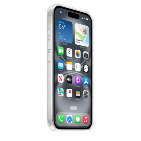 Чехол Apple Clear Case (MA6A4ZM/A) для Apple iPhone 16 прозрачный