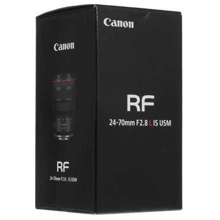 Объектив Canon RF 24-70 mm F2.8L IS USM (3680C005AA) черный