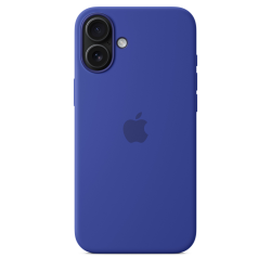 Чехол Apple Silicone Case (MYYF3ZM/A) для Apple iPhone 16 Plus ультрамарин