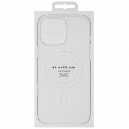 Чехол Apple Clear Case (MA7F4ZM/A) для Apple iPhone 16 Pro Max прозрачный