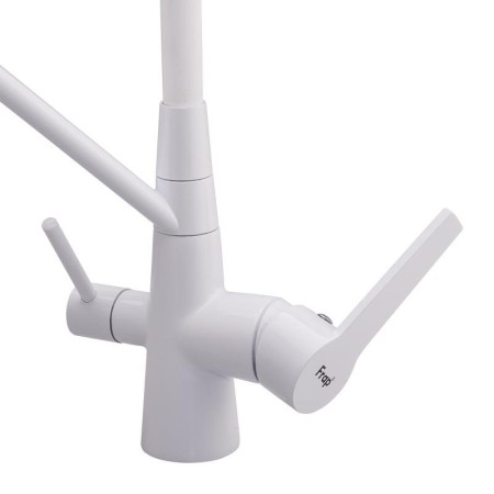 Смеситель Frap F4374-8 белый