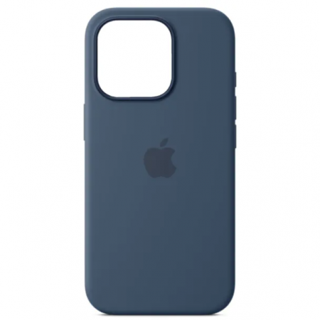 Чехол Apple Silicone Case with MagSafe (MYYU3ZM/A) для Apple iPhone 16 Pro Max синий