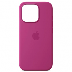Чехол Apple Silicone Case (MYYN3ZM/A) для Apple iPhone 16 Pro фуксия