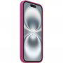 Чехол Apple Silicone Case (MYYN3ZM/A) для Apple iPhone 16 Pro фуксия