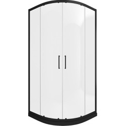 Душевое ограждение BRAVAT Blackline (BS090.1201B) черный