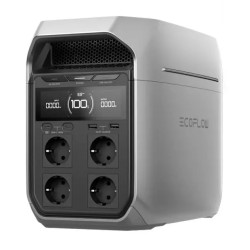 Портативный аккумулятор EcoFlow Delta 3 Plus серый