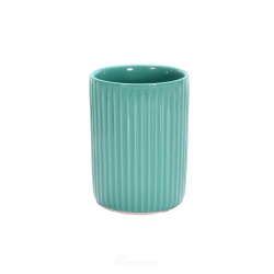 Cтакан д/зубн. щеток Аквалиния CE1610B-TB (4630072041715) бирюзовый