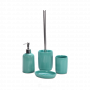 Cтакан д/зубн. щеток Аквалиния CE1610B-TB (4630072041715) бирюзовый