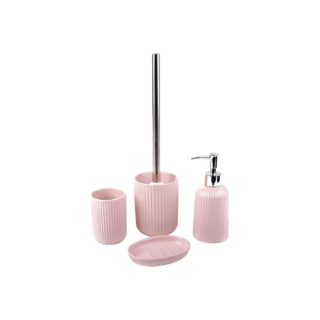 стакан д/зубн. щеток Аквалиния CE1610TA-TB (4630072042156) Розовый матовый