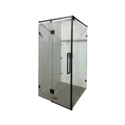 Душевое ограждение APPOLO 8AP87B-10 черный