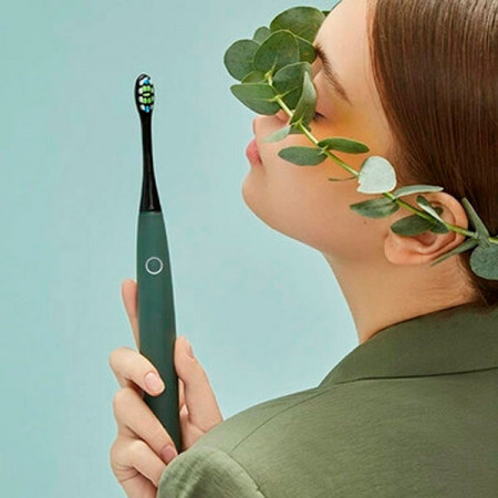 Электрическая зубная щетка Oclean Air 2 зеленый