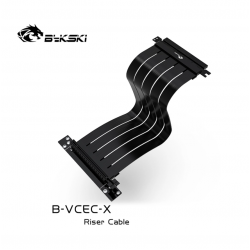 Удлинительный кабель Райзер для видеокарты Bykski B-VCEC-X черный