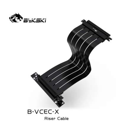 Удлинительный кабель Райзер для видеокарты Bykski B-VCEC-X черный