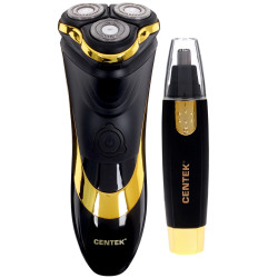 Электробритва Centek CT-2160 золото/черный