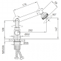 Смеситель Frud R10052-6 черный