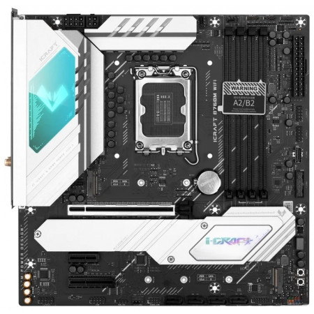 Материнская плата MaxSun B760M Gaming WiFi ICE черный