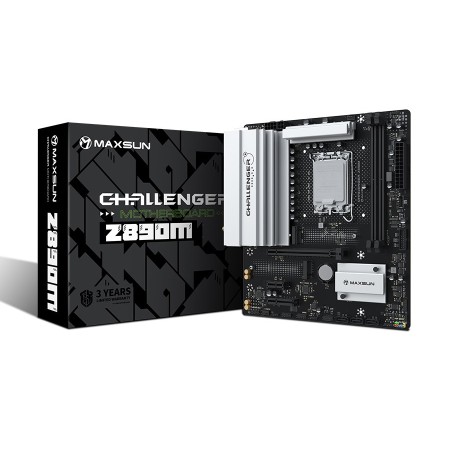 Материнская плата MAXSUN MS-Challenger Z890M черный