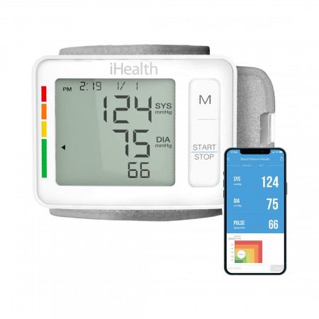 Тонометр iHealth PUSH Wrist Smart Blood Pressure Monitor CONNECTABLE (KD-723) белый