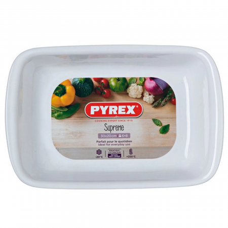 Форма для выпекания Pyrex SUPREME 30 (SU30RR1) белый