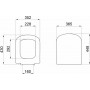 Сиденье для унитаза AVN SD 11m белый