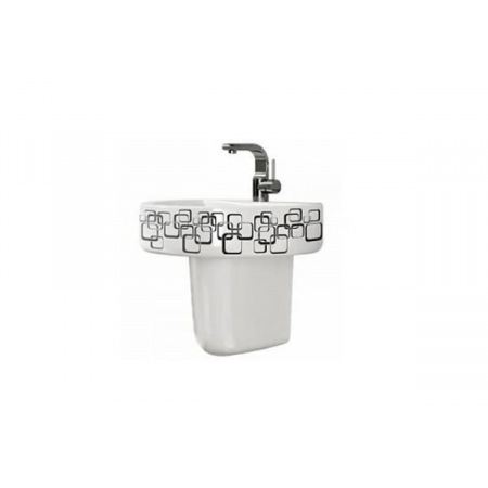 Раковина Sanita LUXE Best Bubbles (BSTSLWB12) белый