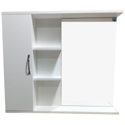 Шкафы в ванную ORBITA-4 (ST80Bel) белый